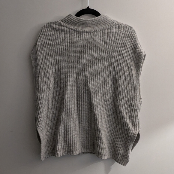 ABLE Ingrid Sweater Vest XS Heather Grey - Picture 6 of 11
